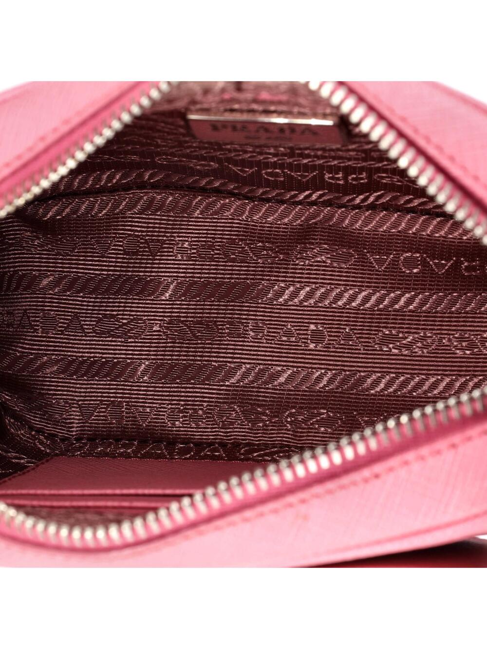 Prada Bow Camera Crossbody Bag Saffiano #244768P82B - Picture 5 of 7
